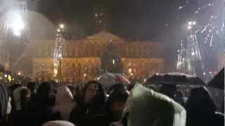 New Years Eve 2013 Fireworks In Amsterdam- Dam Square 2