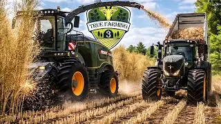 Fendt Häcksler im Vollgas-Modus! 🔥🌿 Rudi mischt plötzlich mit! | True Farming 3 #50 | LS25