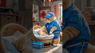 Poor Cat Story | Cat Dad have no Money #aicatstories #aicats #poorcat