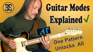 Guitar Modes Explained 🎸 Play All 7 with One Scale Shape | GuitarNerdery 102 ENH