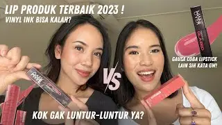 battle makeover powerstay glazed lock vs maybelline vinyl ink (wear test 10hrs)