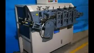 India Customized Automatic Flat Wire Ring Making Machine Training