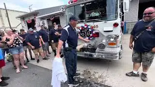 Christening and Housing the Mahanoy City West End Mack Trucks