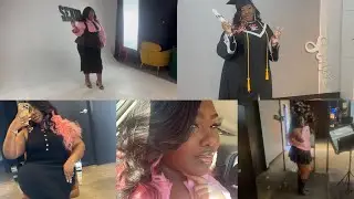 GRWM FOR SENIOR PICTURES + VLOG|I maintenance day, senior photoshoot