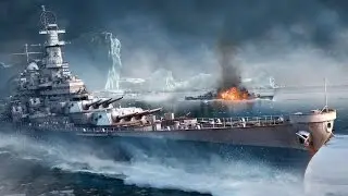 Iowa vs 2 Yamato
