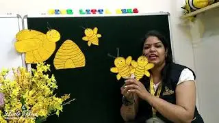 Five little bees | Rhymes | Little Bees International Play School