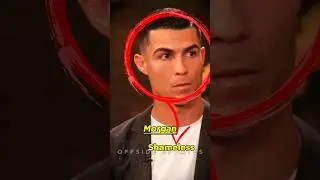Ronaldo is the most shameless footballer of all time