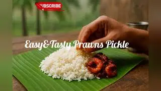 Prawns Pickle | Royyala Avakaya | Chemmeen Achar | Spicy Andhra-Style Jhinga Achar Recipe #food 