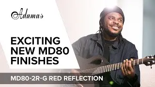 Brand New MD80 Red Reflection⎥Adamas Guitars⎥Diazno Demo