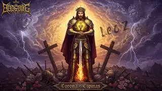 👑 Corona de Espinas 👑 (Video Lyrics) | White Heavy Metal Cristiano - Leo Z