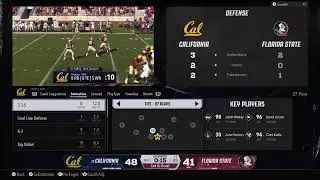 CFB 26 BSNHS League #13 Cal @ FSU