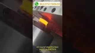 A3 round steel friction welding machine