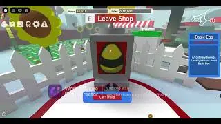 geting 10 bees and new area half part