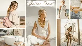 GOLDEN Preset &ndash; Lightroom Mobile Presets | Light And Airy Presets Free | Instagram Filters