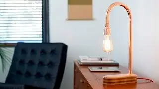 Handmade Copper Desk Lamp N Light