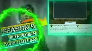 CODM Season 9 Beta Version Test Server Download (Call of duty Mobile)