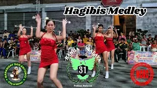 Hagibis Medley | Banda Malaya 31 Majorettes | San Antonio Bin̈an Laguna Fiesta 2025 | Serenata