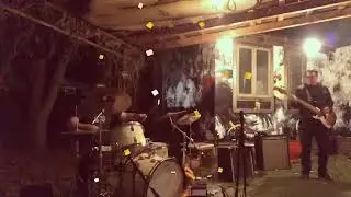 John Wesley Coleman III at Monofonous Press, east Austin, October 2019