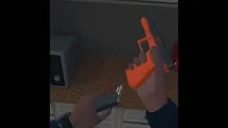 Because why not🤣 #homedefense #bonelab #shorts #gaming #guns #