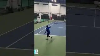 Top 1000 ITF junior vs NCAA D1 #tennismatch #professionaltennis #tennispoint #serve #australianopen