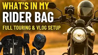✈️ Complete Motovlogger Travel Kit | Gears, Gadgets & Essentials | Mr AR Rider