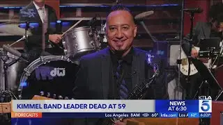 Jimmy Kimmel Live! bandleader, Cleto Escobedo III, dies at 59
