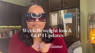 Wk 26 Weight loss update & Injection Site Change|6 Month Check Up|Sexy By Summer Update| Mini Haul