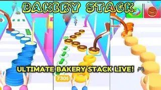 Don't Drop the Cake! 😱 Intense Stacking Action.
