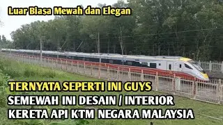 Ternyata seperti ini guys kereta api KTM Malaysia mewah @Masaliagro #review #ktm #malaysia 