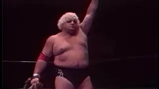 Dusty Rhodes/JYD vs Ted DiBiase/Kamala - Bullrope/Dog Collar Match - Houston, TX Mid South Wrestling