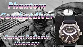 Phantom Combatdiver - Hommage an die Panerai Radiomir mit VH31 Quartz Werk  #AliExpress