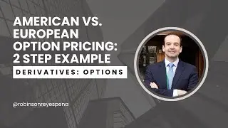 American vs. European Option Pricing: 2 Step Binomial Tree Example