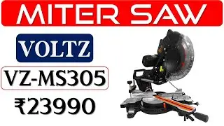 👉VOLTZ VZ-MS305 Miter Saw Review🔥मीटर सॉ🔥2400 Watt ​Compound Miter Saw🔥12 Inch Compound Mitre Saw