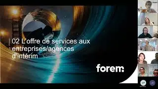 Webinar - Services d'accompagnement sectoriels Forem