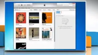 How to create playlist in iTunes&reg; on Windows&reg; 7 PC