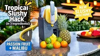 Easy Passion Fruit Rum Slushy Recipe | Frozen Drink You&rsquo;ll Crave All Summer