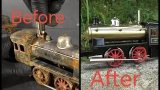 From dusty to dazzling: Restore your vintage train toys easily #train #toys #restoration 