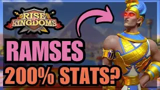 Is Ramses OVERPOWERED? In-depth guide [Skill, pairs, talents] Rise of Kingdoms