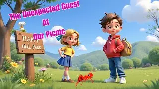 The Unexpected Guest At Our Picnic | Kids Stories | 3D Animation Stories | MoonPop Stories