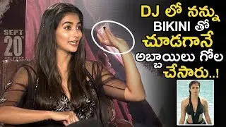 Pooja Hedge Bold Words About Her Bikini Scene in Dj Movie | Valmiki Movie Interview | Varuntej || MB