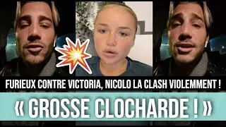 NICOLO VS VICTORIA 💥 LE CLASH CONTINUE ! IL LA TACLE TRÈS FORT 😱 