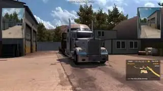 Kenworth Road Roller Delivery from San Rafael - American Truck Simulator -  ATS