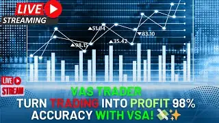 🔴 LIVE FOREX TRADING Gold vs USD VSA Strategies & Break of Structure| BTC USD