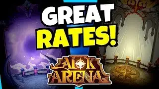 RATES ARE ON POINT!!! [AFK ARENA SUMMONS]