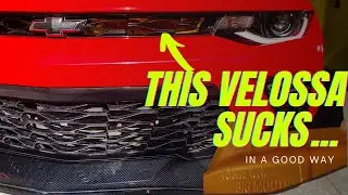 Velossa Tech Big Mouth Ram Air Intake Snorkel | 6th Gen Camaro SS/ZL1 2016-2018