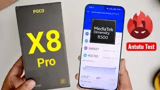 POCO X8 Pro Antutu Score Dimensity 8500 Ultra 🔥🔥🔥 #pocox8pro 