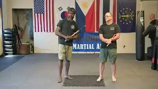Modern Arnis Abanico Corto and Chi Sao
