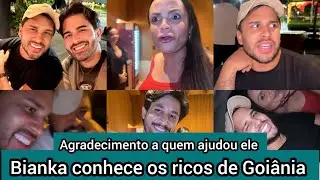 Lucas Guimarães fica chocado com as atitudes de Bianka e apresenta seus amigos ricos de Goiânia 