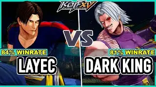 KOF XV 🔥 Layec (Rugal/Kim/O.Chris) vs Dark King (Clark/Rugal/O.Yashiro)