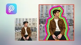 PICSART TUTORIAL - RAINBOW OUTLINE EFFECT PICSART